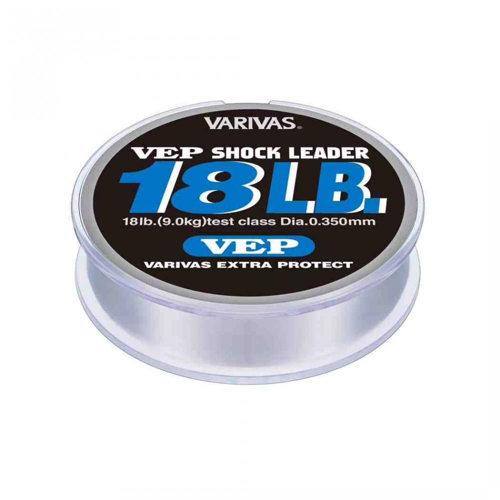 VARIVAS バリバス VEP ショックリーダー[ナイロン] 50m 18LB (4.5号)