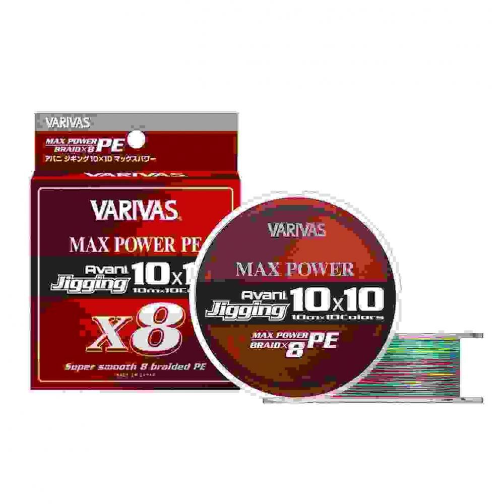 VARIVAS アバニ ジギング10×10 マックスパワーPE X8 6号 / 400m
