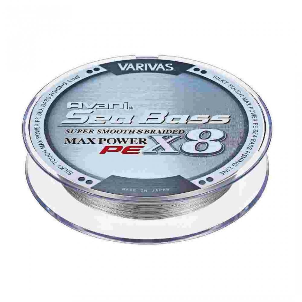 VARIVAS バリバス シーバス MAXパワー X8 Sグレー150M1.0号