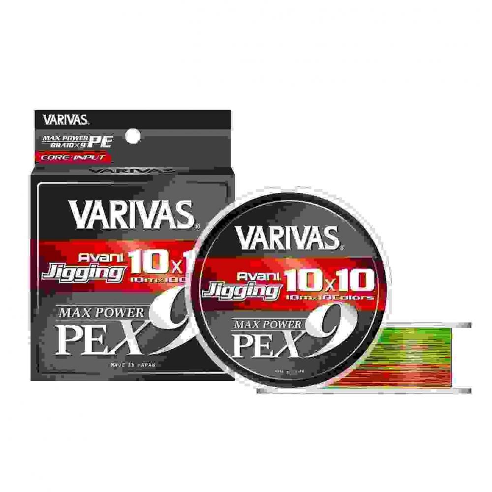 VARIVAS アバニ ジギング10×10 マックスパワーPE X9 1.5号 / 200m