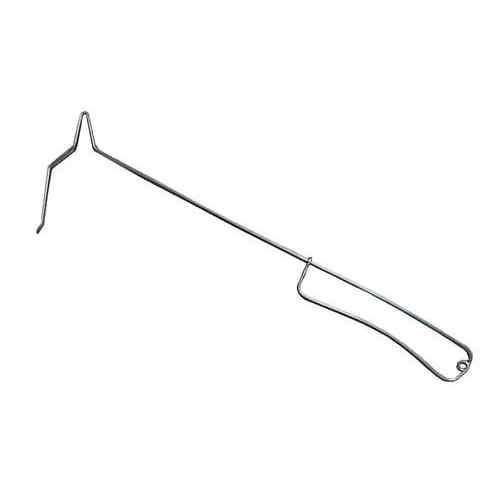 ムカイ ワイヤーリリーサー (フックリムーバー 針外し) 全長: 約32cm 魚を優しくリリース、怪我防止の安全アイテム 管理釣り場での必需品リリーサー ワイヤー形状で軽量に携帯できる優れモノ 管理釣り場に行くなら、必ず持っておきたいアイテム