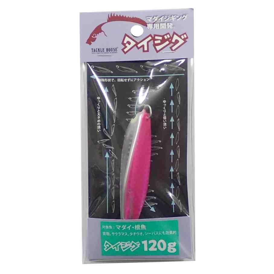 其它 - TACKLE HOUSE タックルハウス タイジグ TJ120 NO05 ピンクシルバーグローベリー