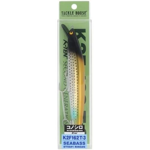 TACKLE HOUSE タックルハウス K2F162T:3 KS1 ブラックヘッド/ゴールド