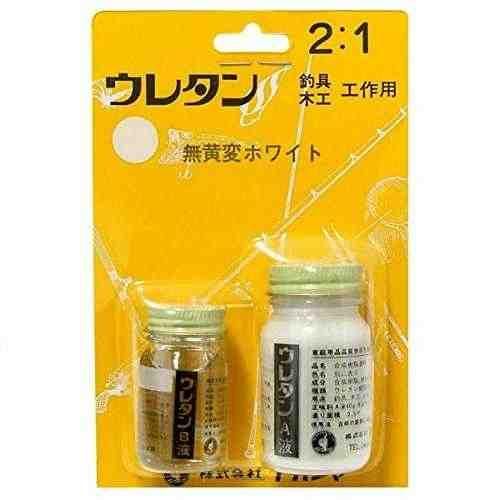 Fly Material - NAGASHIMA ナガシマ ウレタンエナメル 無黄変ホワイト 60g Set