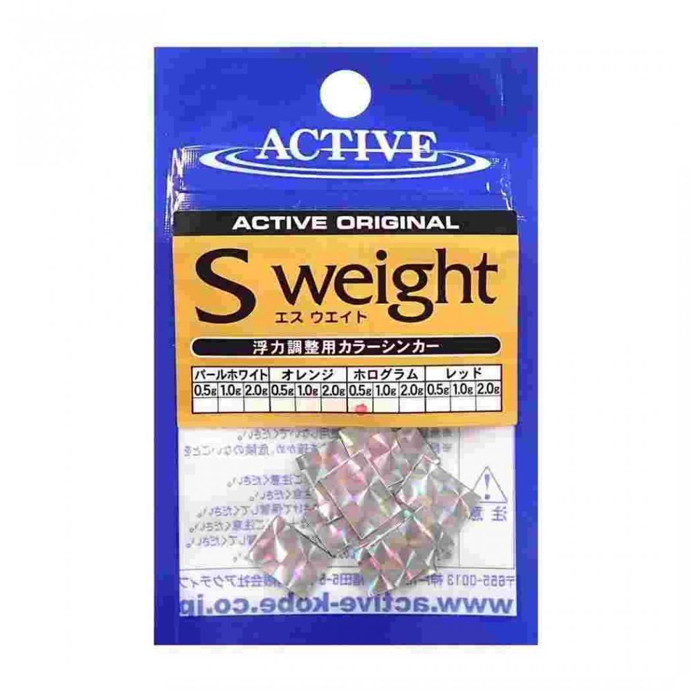 ACTIVE アクティブ エスウエイト 0.5g ホログラム
