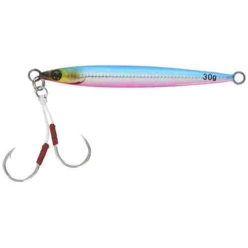 Jackall Big Backer Jig/Slide Stick 30g Blue Pink/Border Holographic
