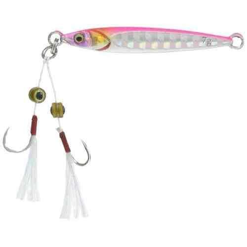 JACKALL ジャッカル ビッグバッカー FIT JIG 7g ピンクバック/ボーダーホロ