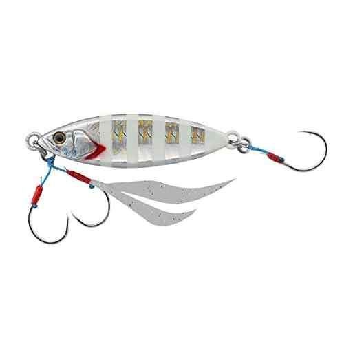 Jackall Flag Trap Leaf 80g Glow Stripe/Border Holo