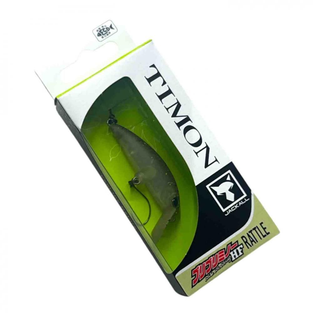 Jackall Buri Buri Minnow HF Rattle End Glow Pelle Olive