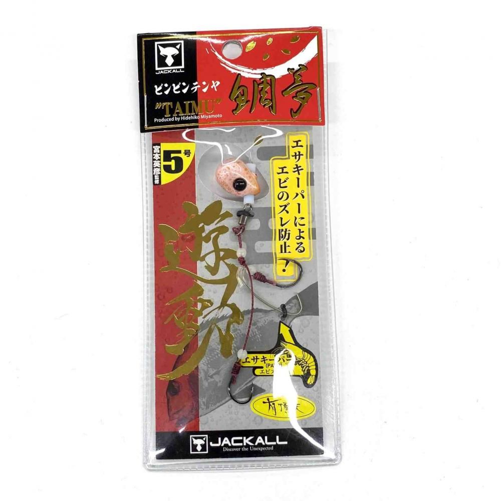 JACKALL ジャッカル 鉛テンヤ鯛夢 遊動 5号 有頂天サクラエビグロー