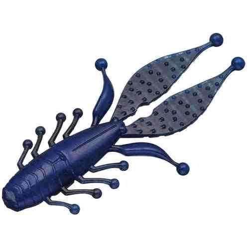 Evergreen Worm Kicker Bug 3.3inch Fat Baby #96 Black & Blue