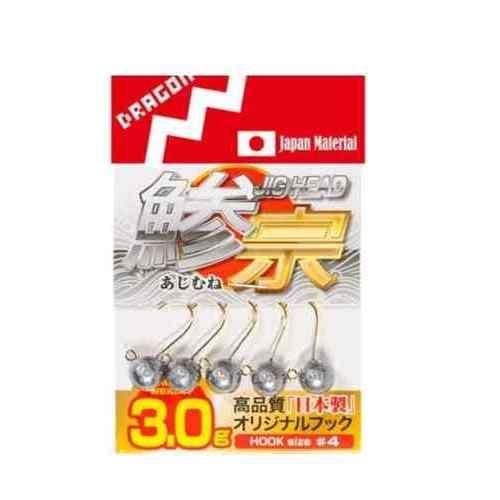 マルシン漁具 ジグヘッド鰺宗 5個入 3.0g