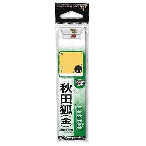 スリムに設計したベストセラー狐型 品名コード: 11276 号数: 3.5 ハリス: 0.4 入数: 7 カラー: 金 ハエやモロコ、餌取りの名手、ベラやハゲ釣りにも威力を発揮