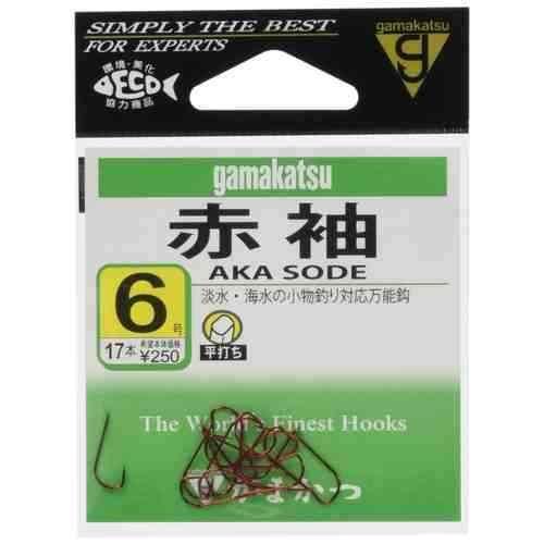GAMAKATSU がまかつ バラ 赤袖 6