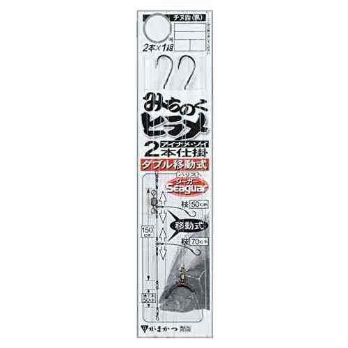 乐天商城 - GAMAKATSU がまかつ みちのくヒラメ2本仕掛 W移動式 HS008 6-5