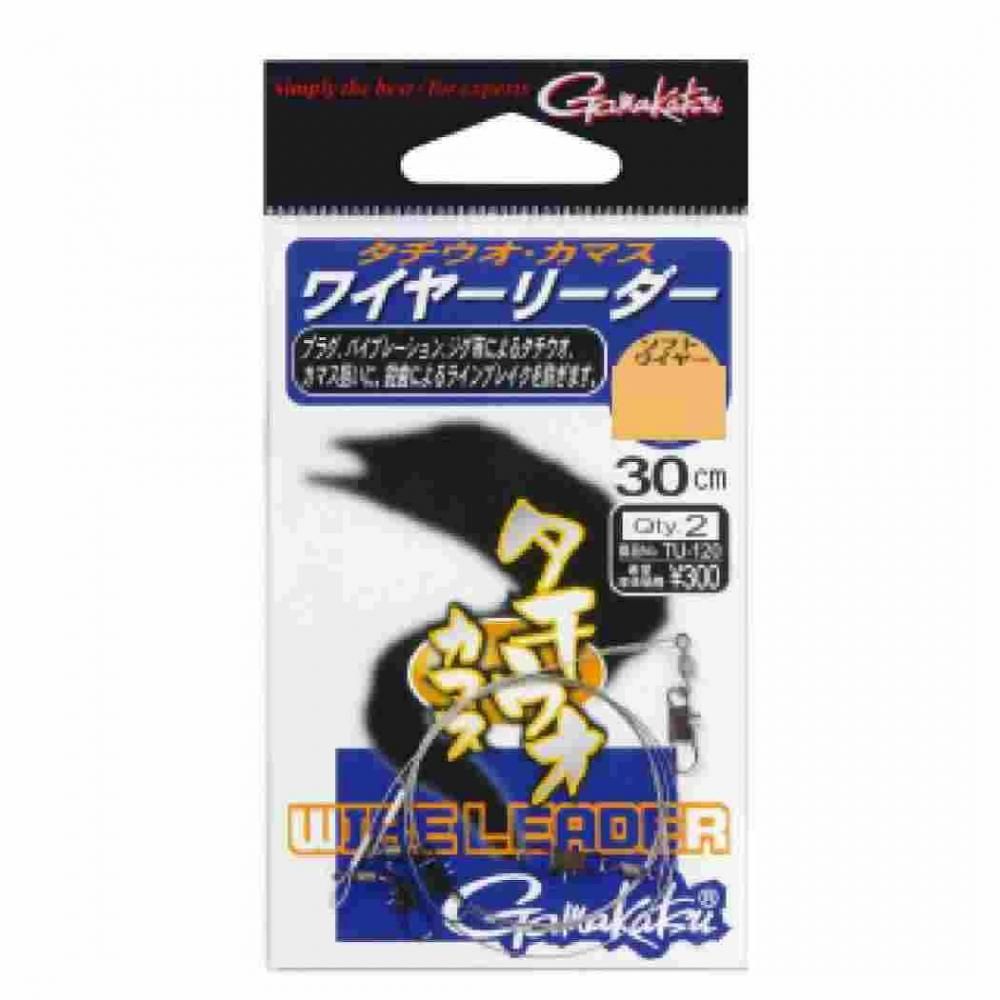 サイズ: #47 2組入 鋭い歯によるラインブレイクを防ぎます。 波止からバイブレーションやプラグを使ってのタチウオやカマス狙いに最適なワイヤーリーダーです。 大物にも対応でき、メタルジグ、バイブレーションのサイズアップも可能です。
