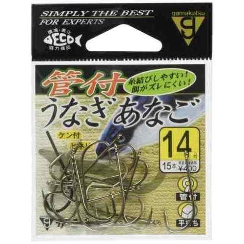 釣りに適した鈎の仕様。 号数: 15 使用鈎: 管付うなぎあなご カラー: 茶 スペック サイズ: 15号 カラー: 茶 メーカー品番: 68-154