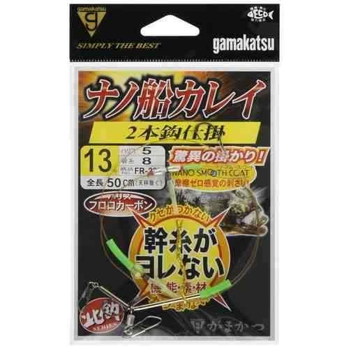 GAMAKATSU がまかつ ナノ船カレイ仕掛 2本鈎 FR227 14-5