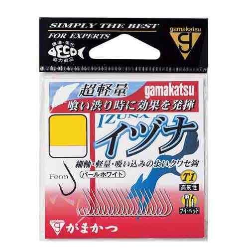 GAMAKATSU がまかつ バラ T1 イヅナ(パールホワイト) #5
