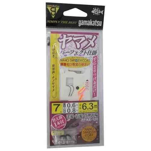 刺さり抜群のヤマメ鈎を使用したお手軽な仕掛け。 ナノスムースコート加工により、刺さり性能が向上 替え鈎1本付属 スペック 号数: 7 ハリス: 0.6 幹糸: 0.8 全長: 6.3m 使用鈎: ナノヤマメ メーカー品番: 42372-7-0.6