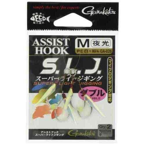 アシストフック S.L.J. 夜光シート付 M