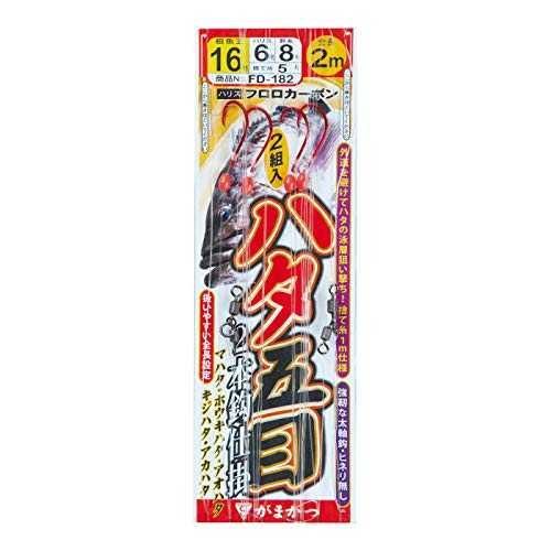 GAMAKATSU がまかつ ハタ五目2本仕掛 FD182 16-6