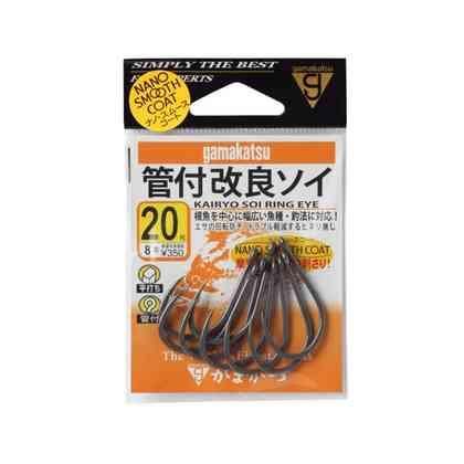 GAMAKATSU がまかつ バラ 管付改良ソイ(ナノスムースコート) #22