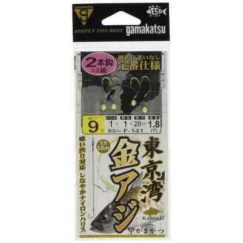 東京湾のライトアジ釣りに特化した仕掛け。 コマセに馴染みやすいシンプルなデザイン 鈎のサイズ: 9号 ハリスの太さ: 1 幹糸の太さ: 1 全長: 1.8m 入数: 2本2組 使用鈎: ムツ（金） カラー: ゴールド系 スペック 鈎: 9 ハリス: 1 幹糸: 1 全長: 1.8m 入数: 2本2組 使用鈎: ムツ（金）サイズ鈎9号 カラー: 金