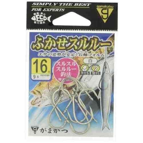 Rakuten - GAMAKATSU がまかつ バラ ふかせスルルー(白) 18