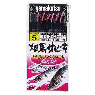 GAMAKATSU がまかつ 相馬サビキ 堤防ピンクスペシャル S169 6-1.5