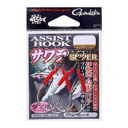 GAMAKATSU がまかつ アシストフック サワラスナイパー GA043 2/0