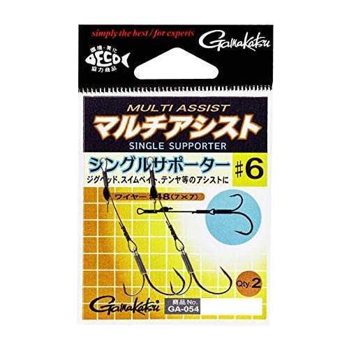 GAMAKATSU がまかつ GA054 マルチアシスト シングルサポーター #4