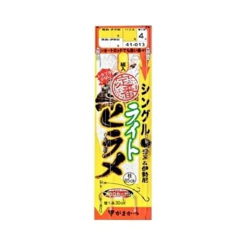 船宿でも使用される安心の定番仕掛を忠実に再現 孫鈎はシングルとトレブルフックの2つの仕様 ハリス接続部の親子サルカンより上部がなく、直接リール糸のリーダーを接続可能 ハリスのすぐ側まで竿に巻き込むことができ、手返し抜群 ビギナーでも扱いやすい仕様 ショートロッドを使うライトタックルの釣りに最適 喫水線の近いマイボートでの釣りにも対応 魚の取り込みや餌替えが楽々行える Gamakatsuがまかつ 41-012 定番ライトヒラメ仕掛 トレブル 親鈎号数: 7 孫鈎号数: #6 ハリス: 6 捨て糸: 4 入数: 2組