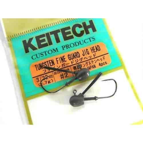 Fly Material - KEITECH ケイテック ファインガード ジグヘッド 1/16oz #3