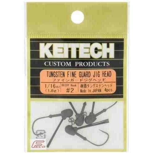 KEITECH ケイテック ファインガード ジグヘッド 1/16oz #2