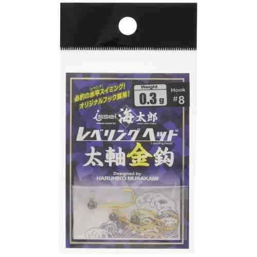 一誠 イッセイ ジグヘッド 海太郎 レベリングヘッド太軸金針 0.6g #8