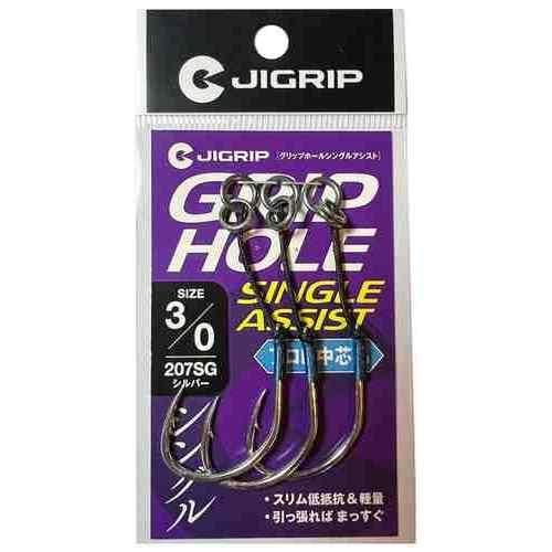 Fly Material - JIGRIP ジグリップ 207SG グリップホールシングルアシスト 3/0