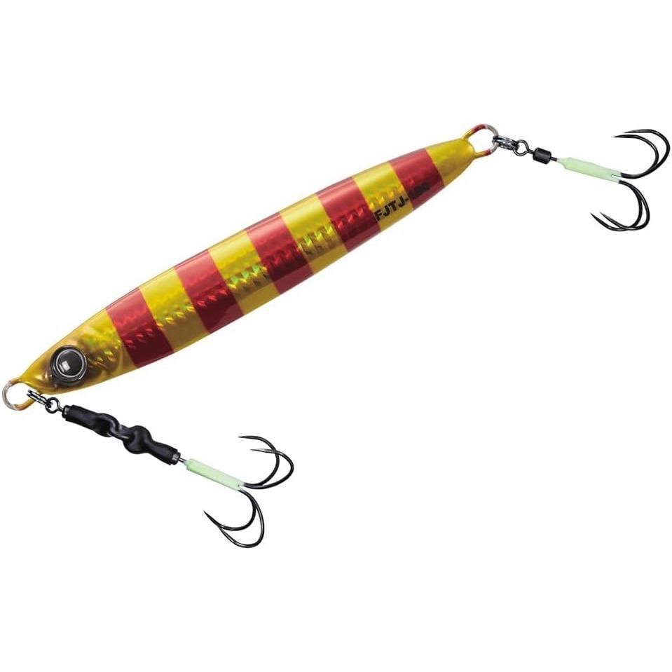 ファーストジグ タチウオ 130g レッドゼブラオレンジゴールド