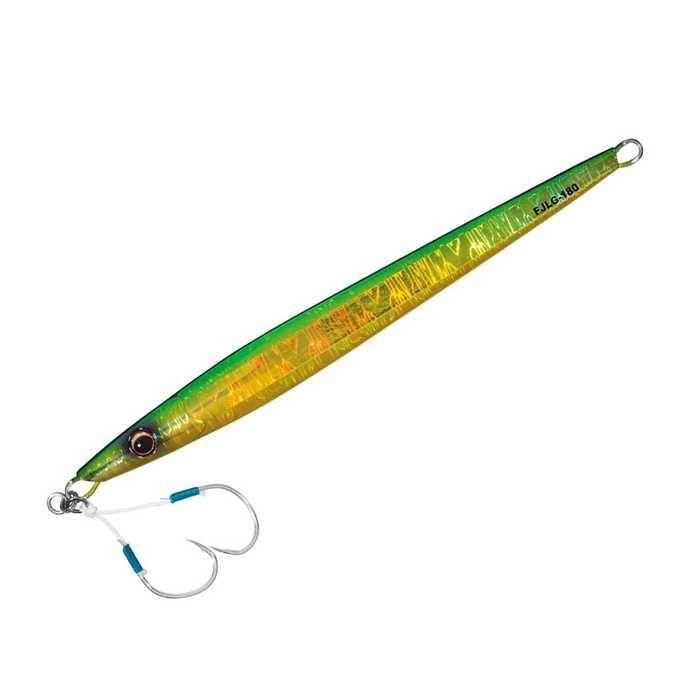 ファーストジグ ロング 250g グリーンゴールド(ケイムラ)
