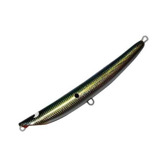サイズ: 125mm / 26gフック: #4 リング: #4 タイプ: シンキング レンジ: 0~5cm カラー: 02 GGサーディン スウィングウォブラーに待望のミドルサイズが新登場!! 「トップウォータージグミノー」「スウィングウォブラーの特徴」: 細身+重量で超ぷっ飛び!! シンキングなのにただ巻きで急浮上トップウォーターブラグへと変貌。 ただ巻きで甘いボップ音を交えた水面引き波ウォブリング。 線形1mm貫通ワイヤー構造 応用で効果倍増 リトリーブ中の軽いトゥイッチ ストップ&ゴー デッドスロー水面下引き スキッピング 魚種: [ シーバス ] ルアーの種類: [ ミノー・プラグ ]