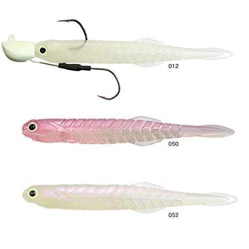 Issei Umitaro Katakuchi Worm Set Cutlassfish Spec 21g #3/0 4.5in #012 Glow