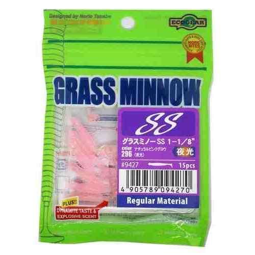 Ecogear Grass Minnow SS 1 1/8 296 Natural Pink Glow (Luminous)