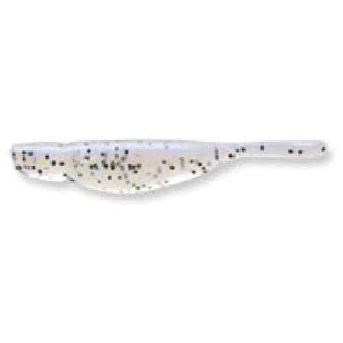 Ecogear Meabalu Craftsman Minnow SS 1-1/2 294 Raw Glass Shrimp Black Flake