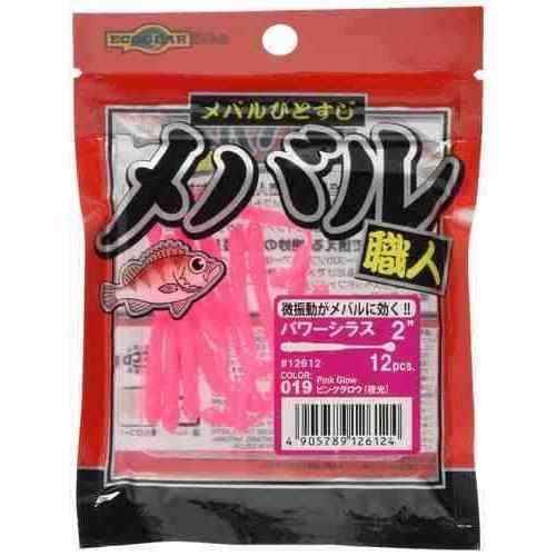 Ecogear Mebaru Shokunin Power Shirasu 2 019 Pink Glow (Luminous)