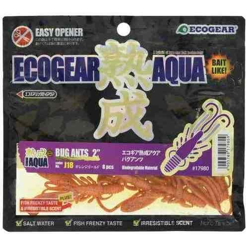 Ecogear Jukusei Aqua Bug Ants 2 J18 Orange Gold