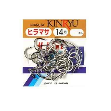 Sports, Outdoors - KINRYU 金龍鉤 Hライン ヒラマサ鈎 白 22号