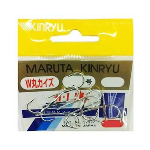 KINRYU 金龍鉤 Hライン W胴付 丸海津 シルバー 10号