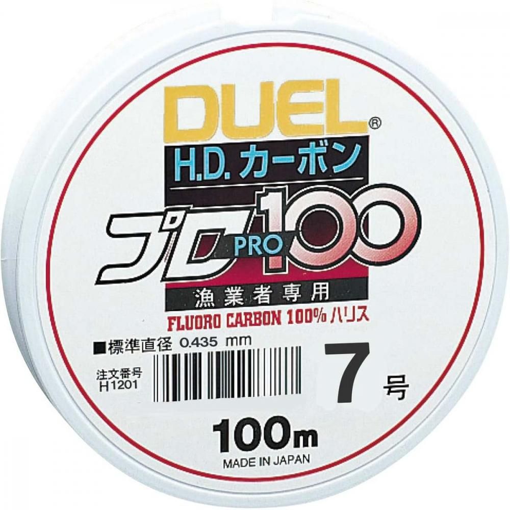 DUEL デュエル H.D.カーボンプロ100S 7号