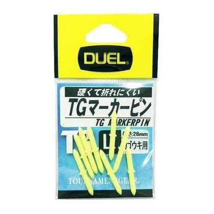 硬くて折れにくいマーカーピン。仕掛けが直線になるラインスルーを設け、耐久性に優れた素材を使用。 折れにくい素材を採用 仕掛けが直線になるラインスルー付き 形状・カラー・素材にこだわった設計 スペック サイズ: L 長さ: 28mm 入数: 8ヶ カラー: イエロー メーカー品番: H2513-Y