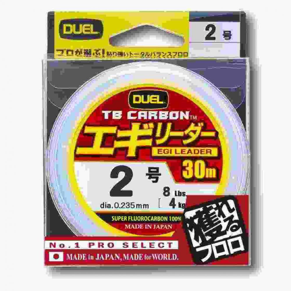 粘り強さとトータルバランスを兼ね備えたフロロカーボンエギリーダー。 選び抜かれた素材を使用 耐摩擦性、耐ショック性、耐久性に優れる 高い透明性で長時間使用しても白濁しにくい 必要な長さで糸がピタッと止まるジャストストッパーPATENT付き スペック 号数: 2号 サイズ: 8Lbs. 標準強力: 4kg AVE: 0.235mm 長さ: 30m カラー: ナチュラルクリア